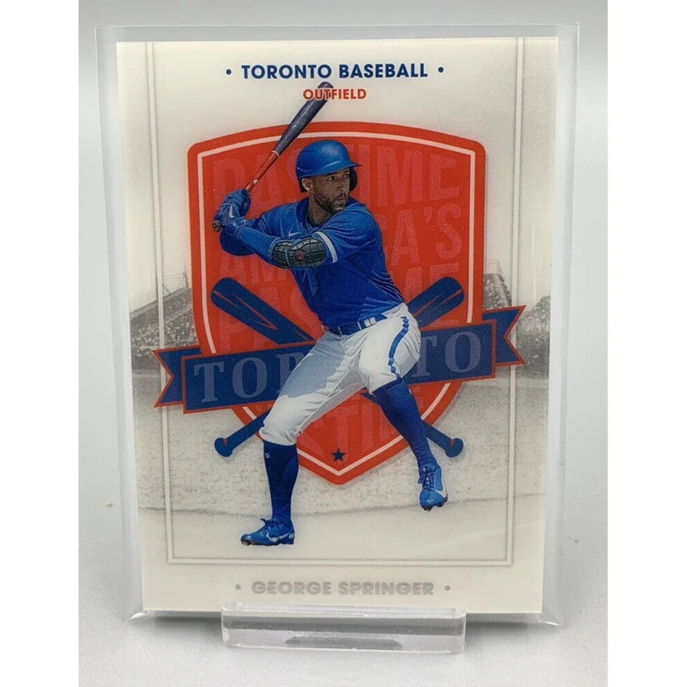 2021 Panini Chronicles Baseball George‎ Springer Americas Past time Toronto